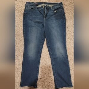 NYDJ Dark Blue Sheri Slim Jeans